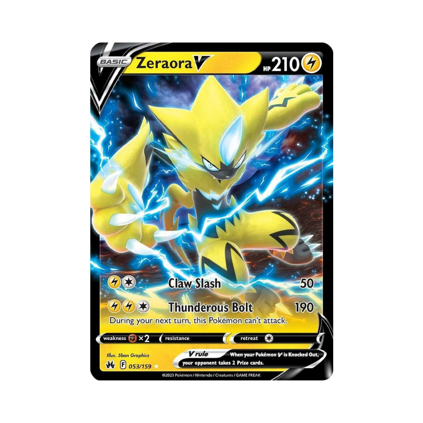 53 Zeraora V - CZ (NM)