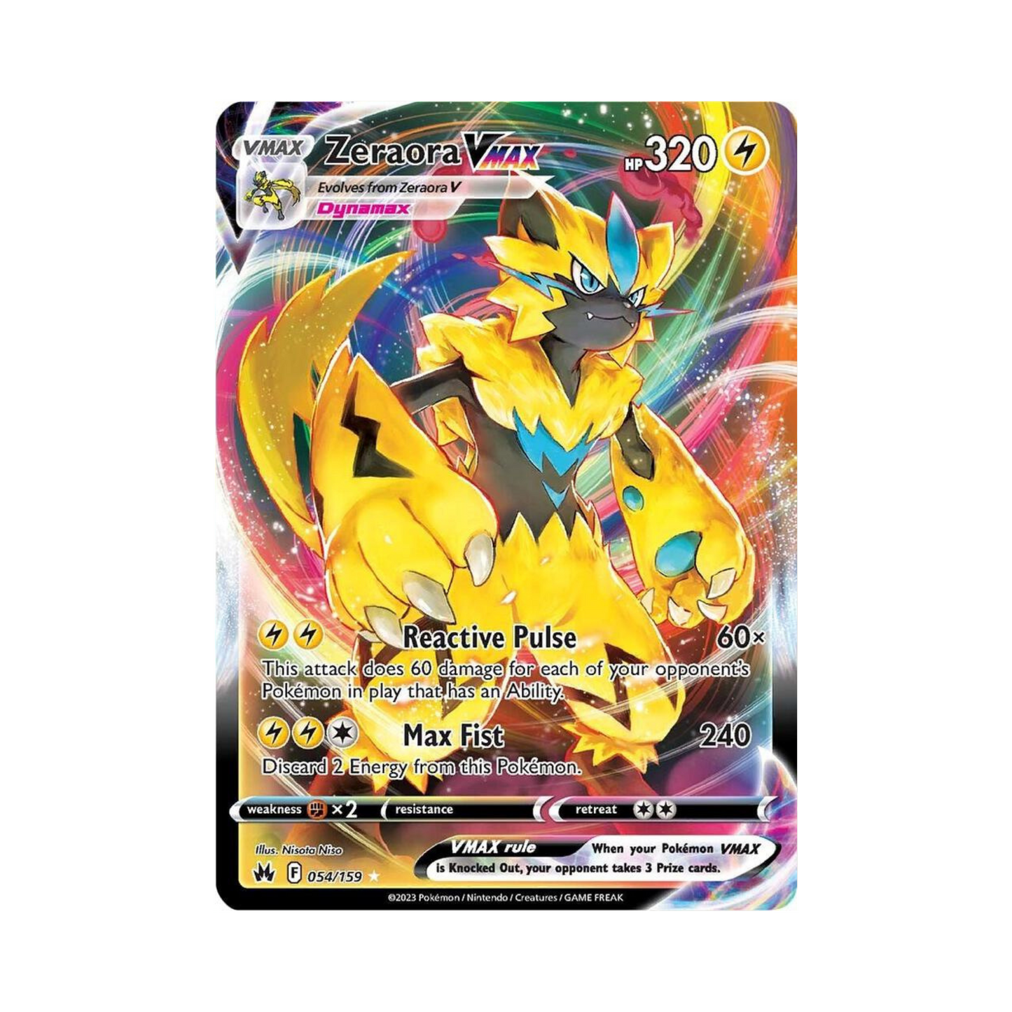 54 Zeraora VMAX - CZ (NM)