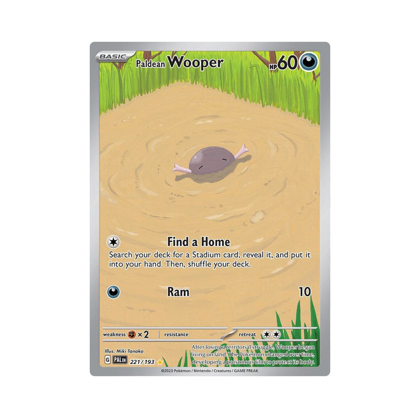 221 Paldean Wooper - PAL (NM)