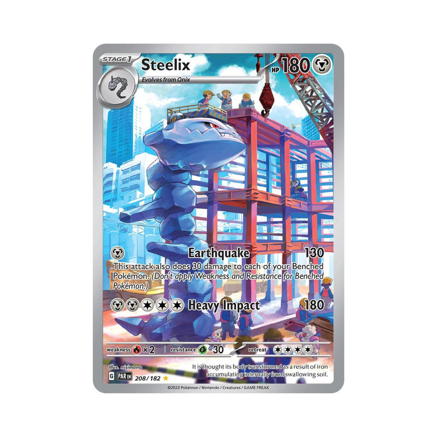 208 Steelix - PAR (NM)