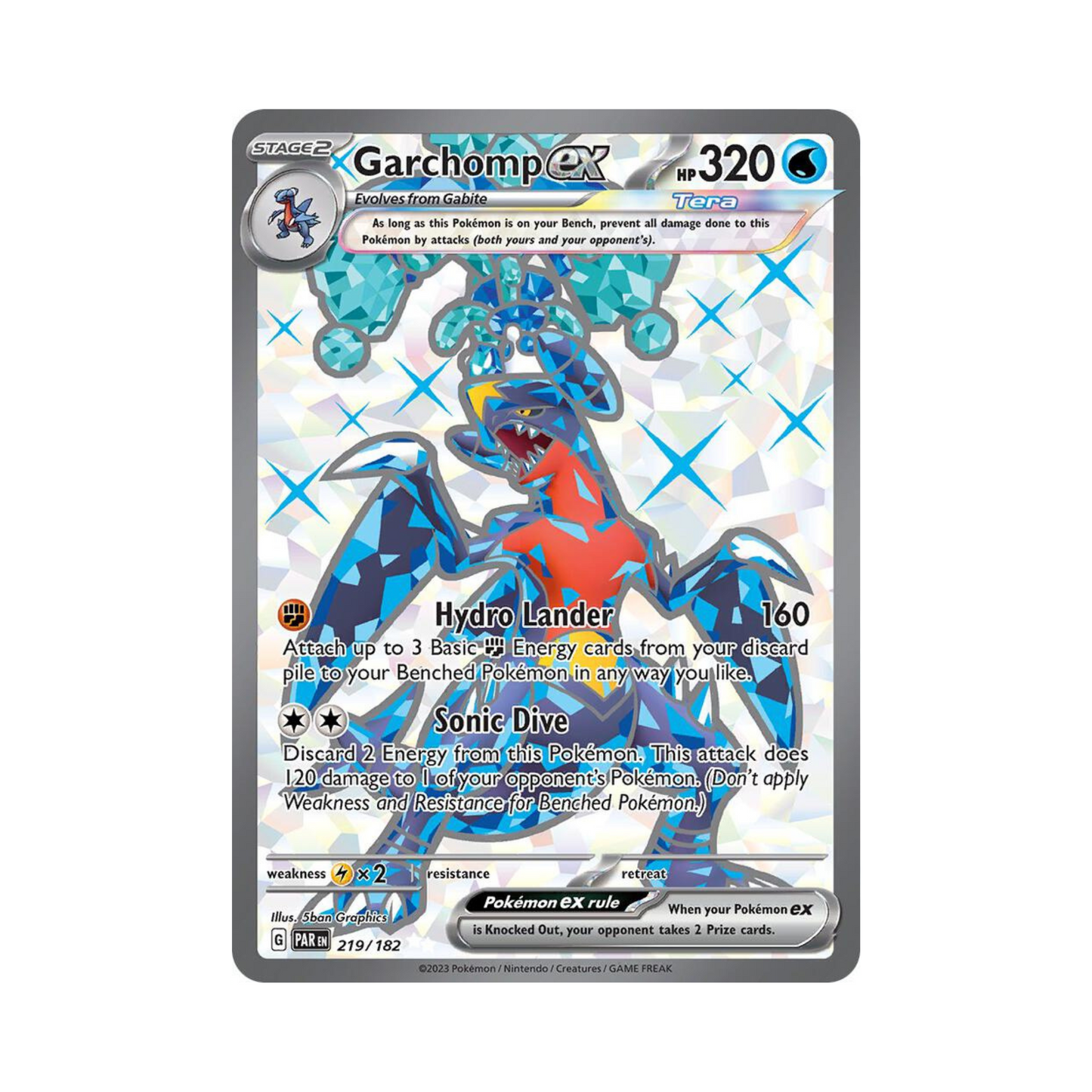 219 Garchomp ex - PAR (NM)