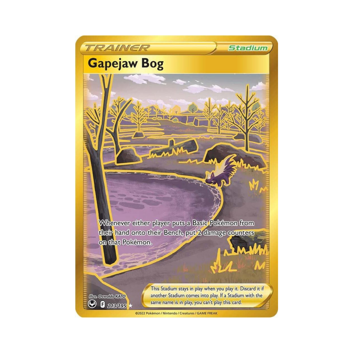 213 Gapejaw Bog - SWSH12 (NM)