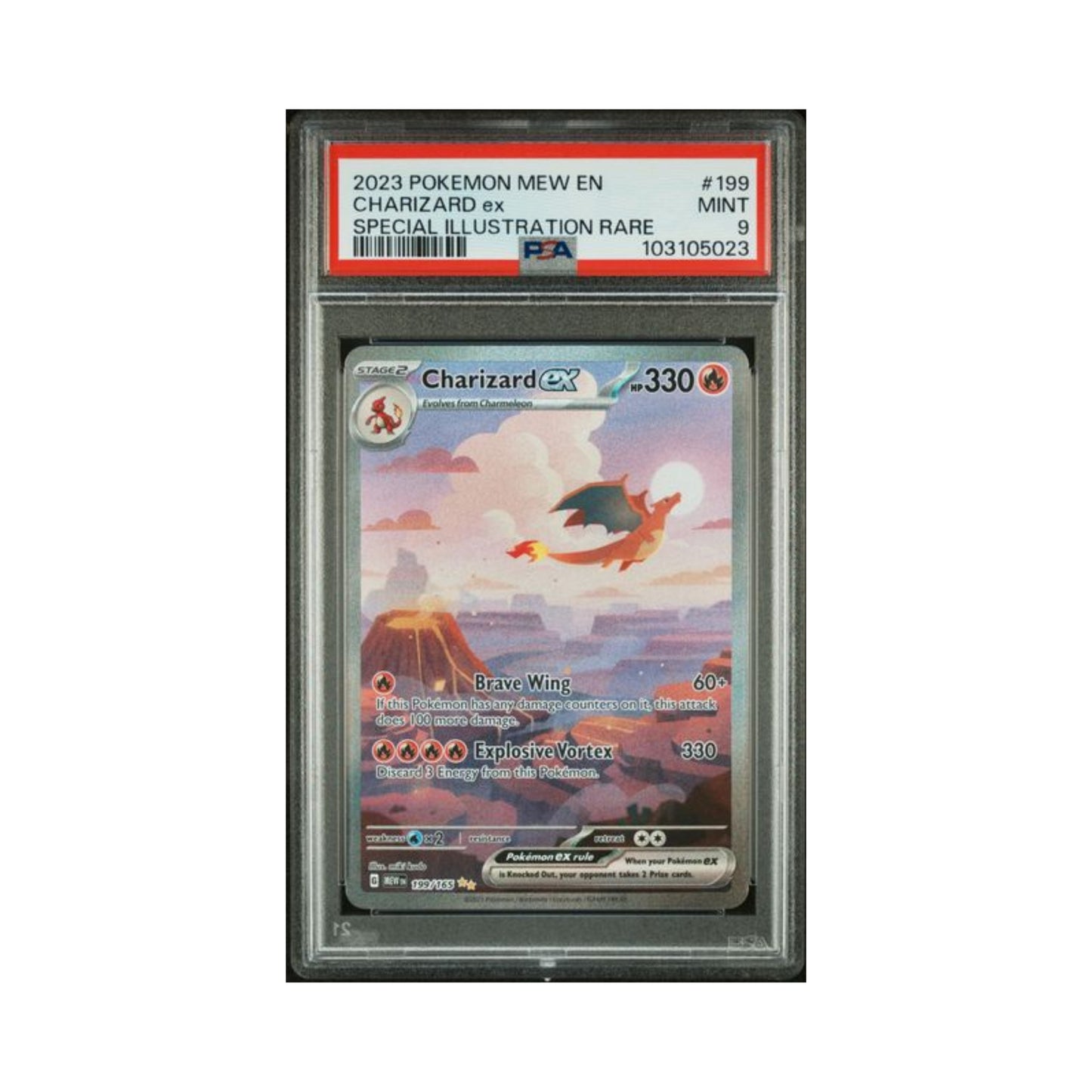 PSA 9 Charizard - 151