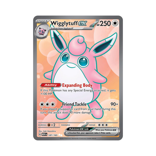 187 Wigglytuff ex - 151 (NM)