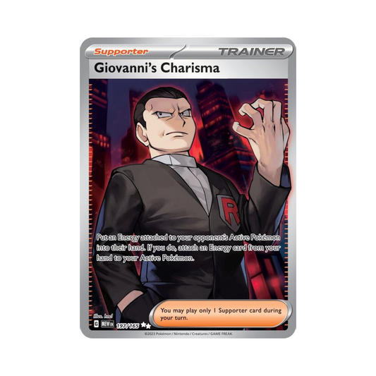197 Giovanni's Charisma - 151 (NM)