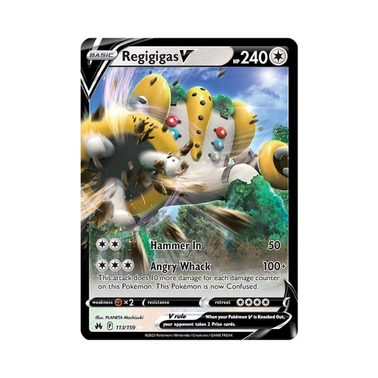 113 Regigigas V - CZ (NM)