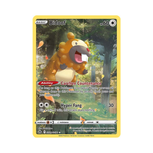 GG29 Bidoof - CZ:GG (NM)