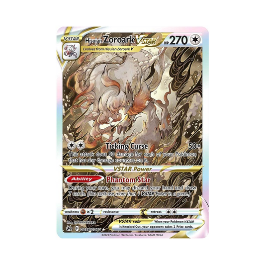 GG56 Hisuian Zoroark VSTAR - CZ:GG (NM)