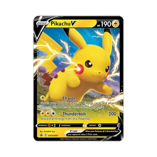 SWSH061 Pikachu V - CZ (HP)