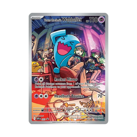 203 Team Rocket's Wobbuffet - SVP (NM)