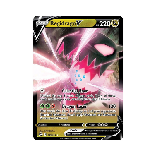135 Regidrago V - SWSH12 (NM)