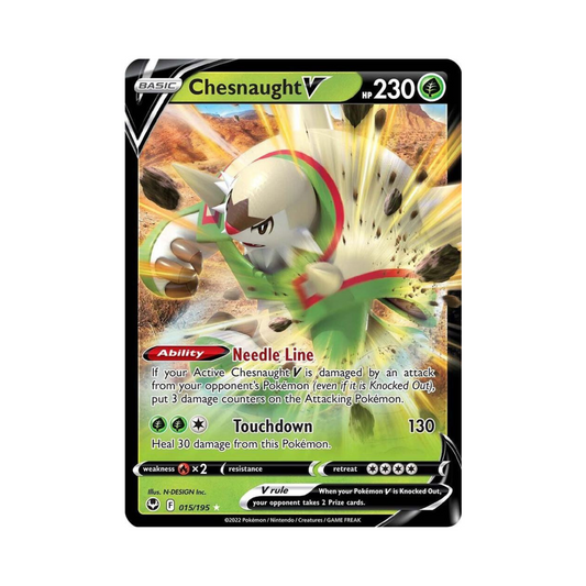 15 Chesnaught V - SWSH12 (NM)