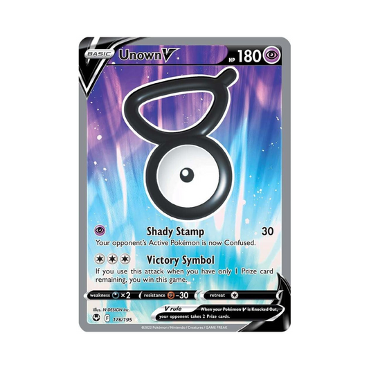 176 Unown V - SWSH12 (NM)