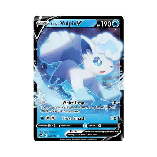 33 Alolan Vulpix V - SWSH12 (NM)