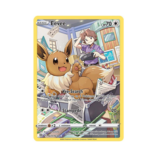 TG11 Eevee - SWSH09:TG (NM)