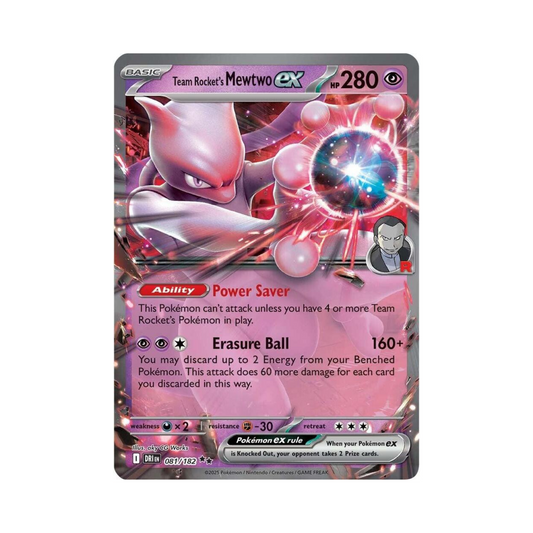 81 Team Rocket's Mewtwo - DRI (NM)