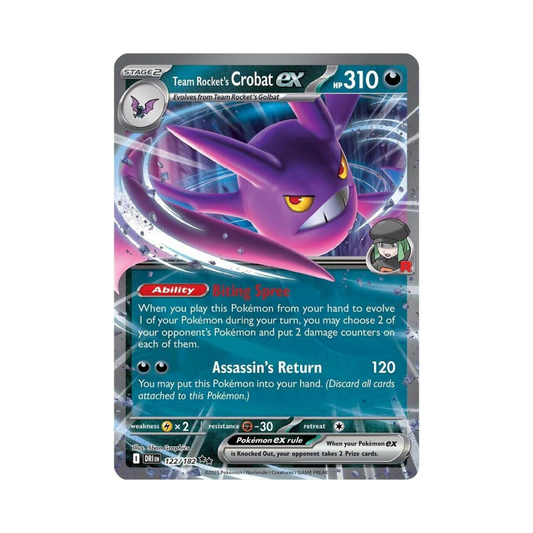 122 Team Rocket's Crobat - DRI (NM)