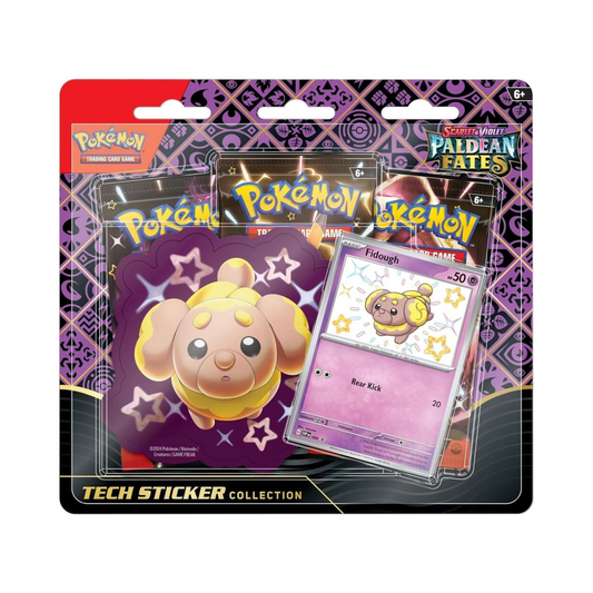 Pokemon Paldean Fates Tech Sticker Collection