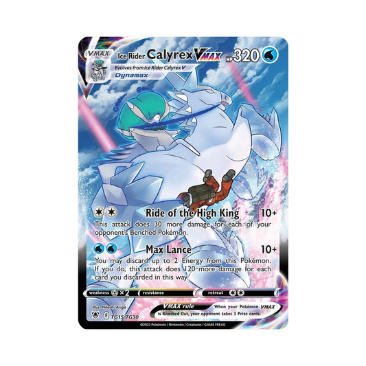 TG15 Ice Rider Calyrex VMAX - SWSH10 (D)