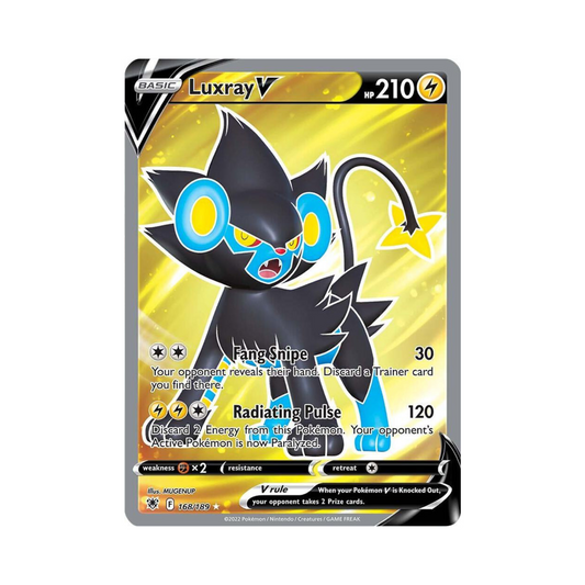 168 Luxray V - SWSH10 (NM)
