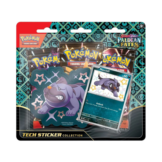 Pokemon Paldean Fates Tech Sticker Collection