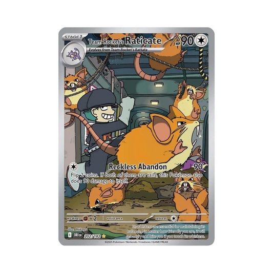 202 Team Rocket's Raticate - DRI (LP)