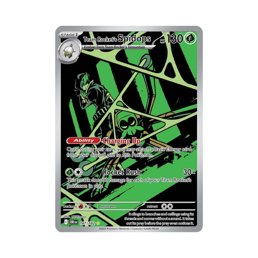 187 Team Rocket's Spidops - DRI (NM)
