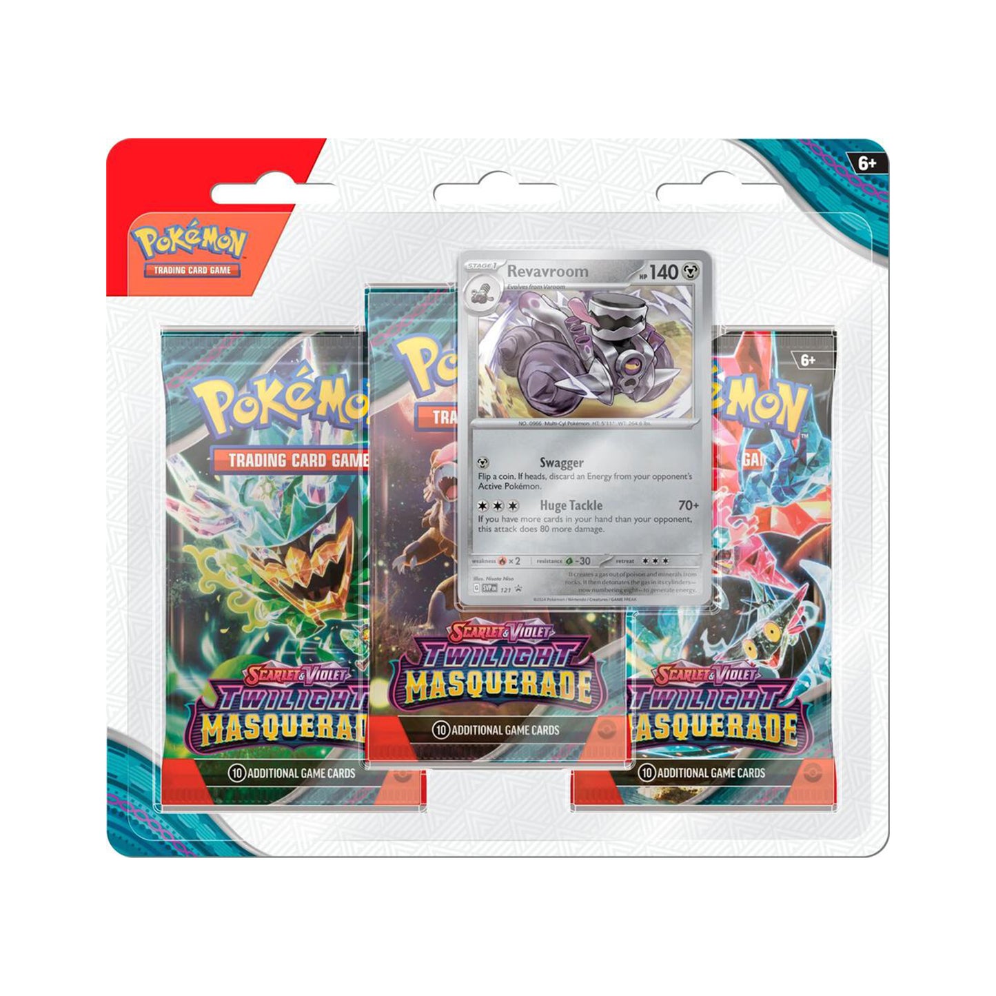 Pokemon Twilight Masquerade 3 Blister Pack