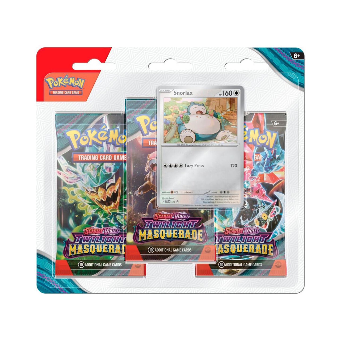 Pokemon Twilight Masquerade 3 Blister Pack