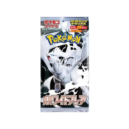 Pokemon White Flare Deluxe Booster Pack