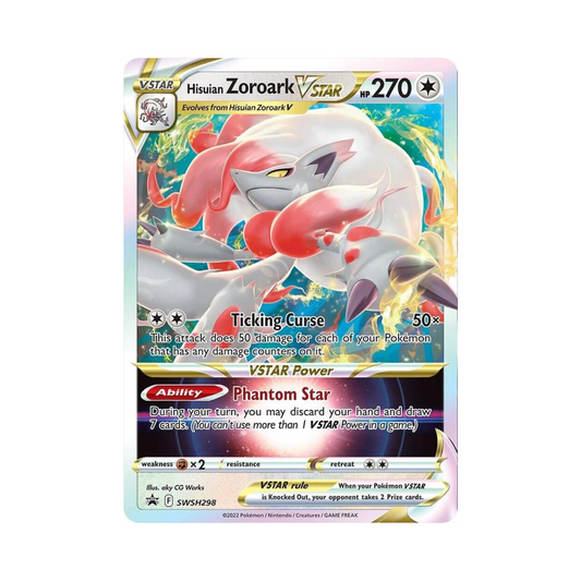 SWSH298 Hisuian Zoroark VSTAR - SWSD (NM)
